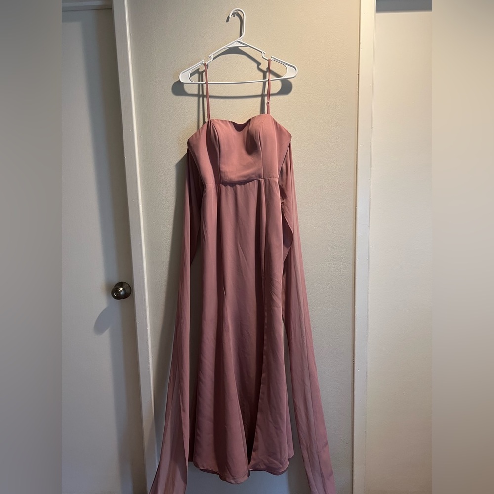 Azazie bridesmaid dress | Vintage Mauve